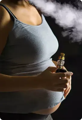 Enceinte qui vapote